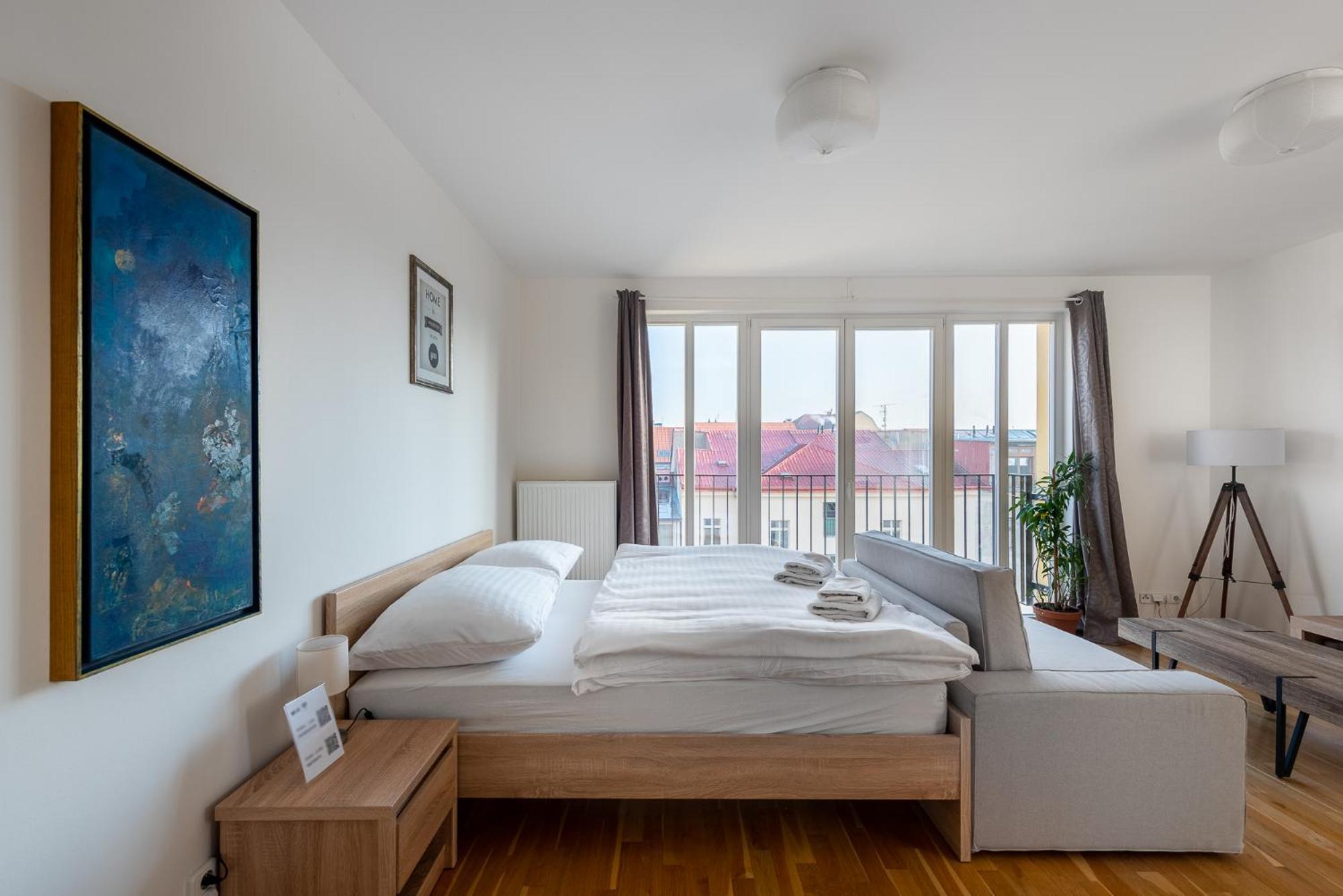 Sunny Safron Apartment Prague Extérieur photo