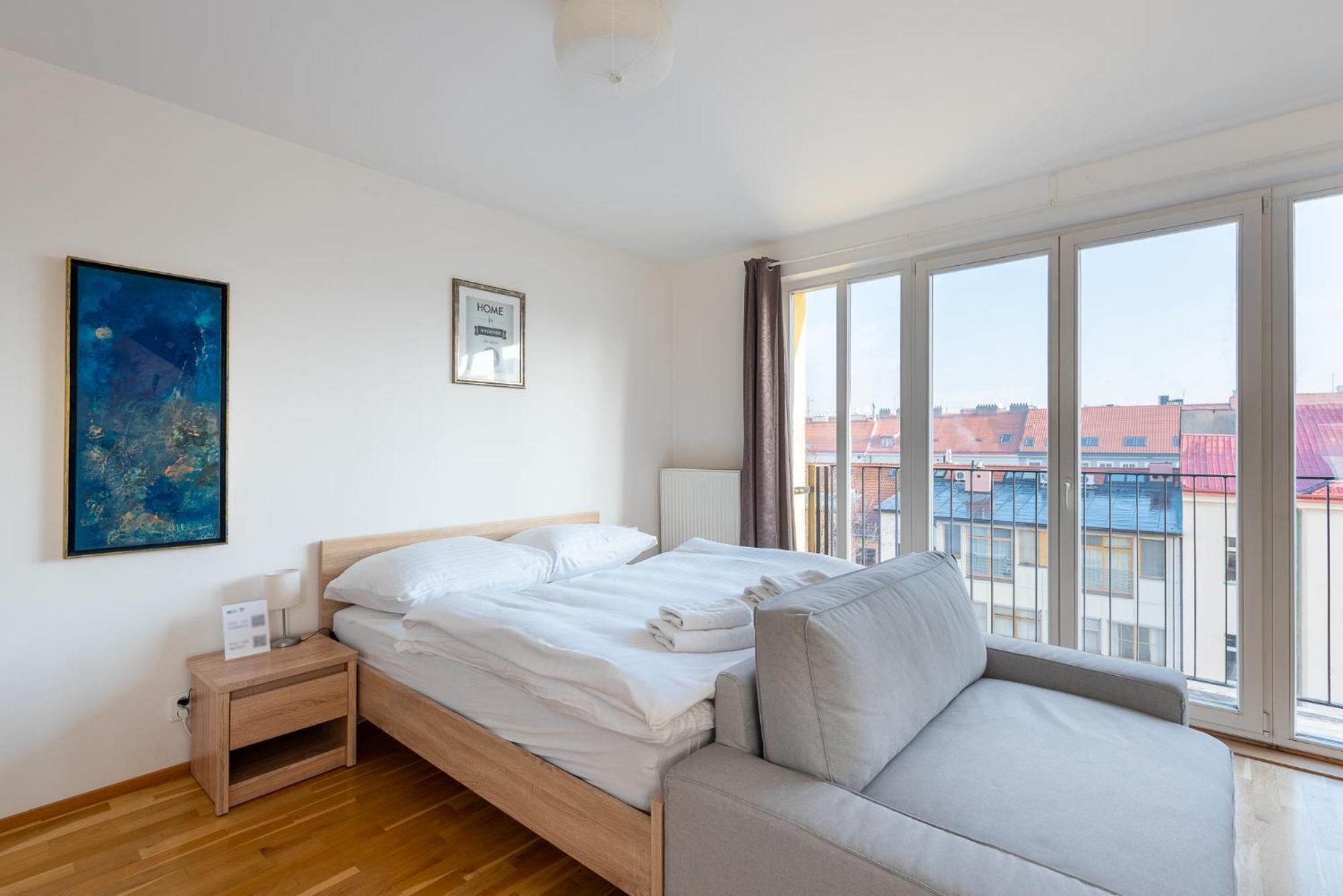 Sunny Safron Apartment Prague Extérieur photo